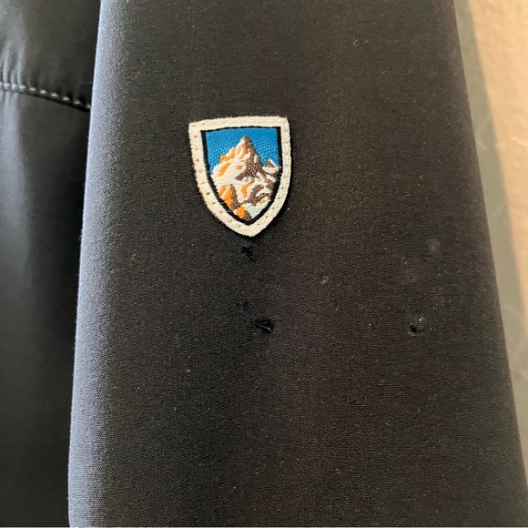 Kuhl Impakt Full Zip Water Repellent Fleece Lined Jacket Gray Navy Men's Large - Picture 4 of 16